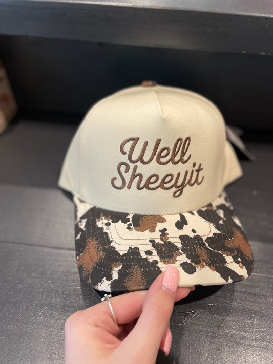 Well Sheeyit- Structured Hat