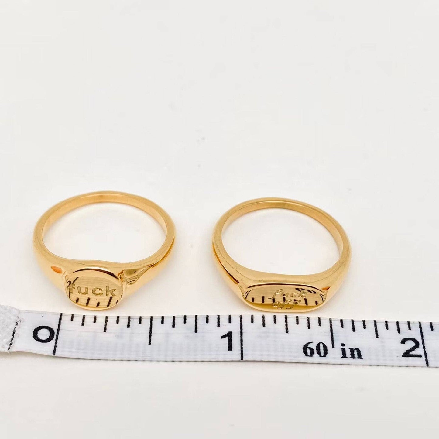 "Fuck off" Ring