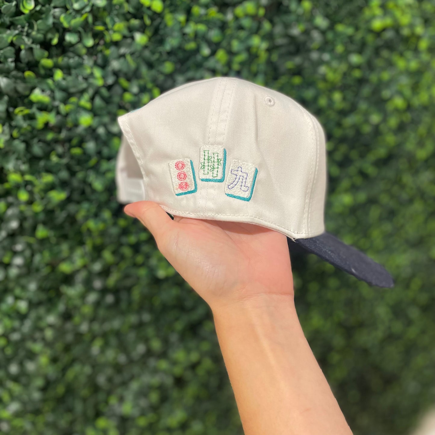 Mahjong with Mahgirls- Structured Hat