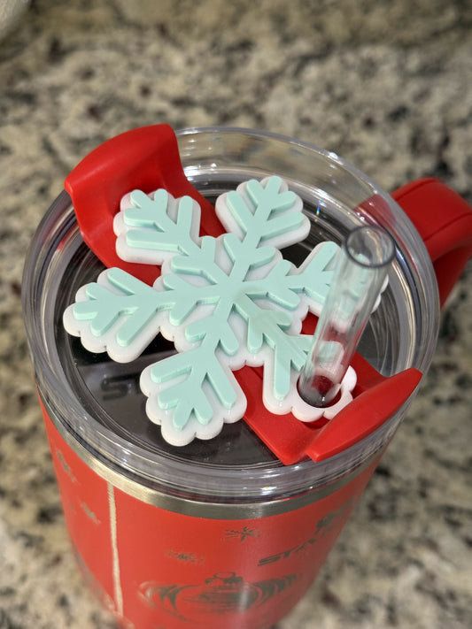 Snowflake Tumbler Topper