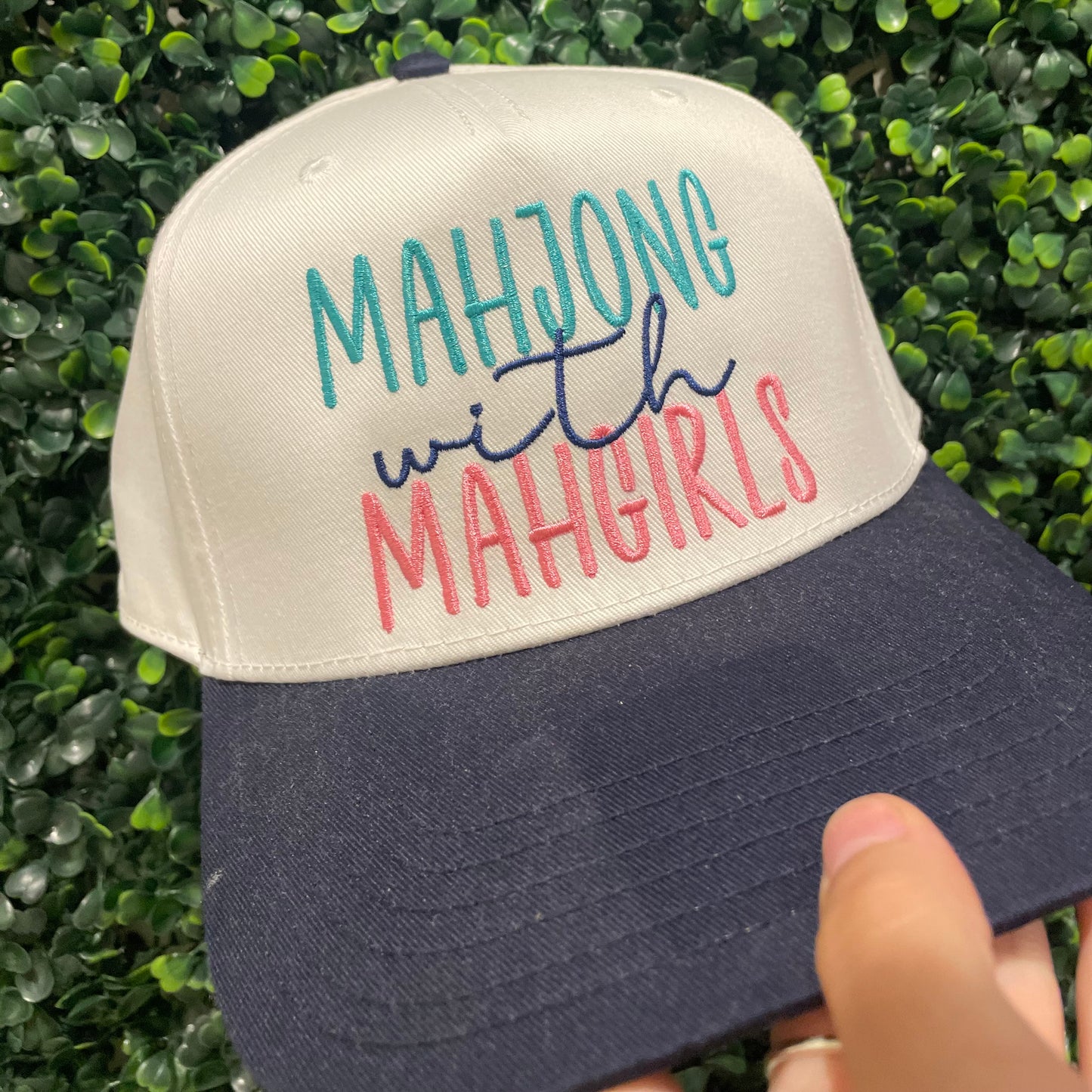 Mahjong with Mahgirls- Structured Hat