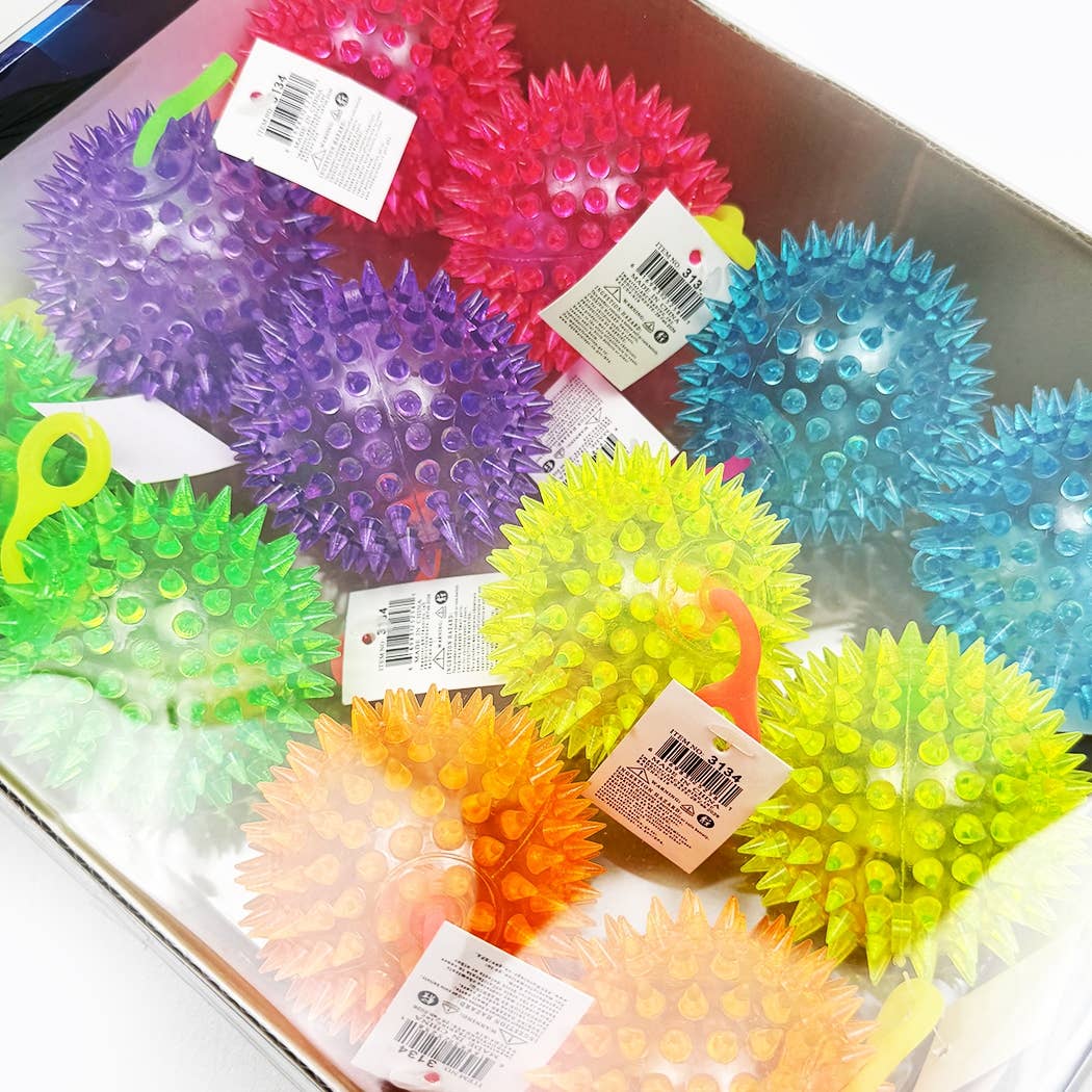 Light Up Spike YoYo Bouncy Ball