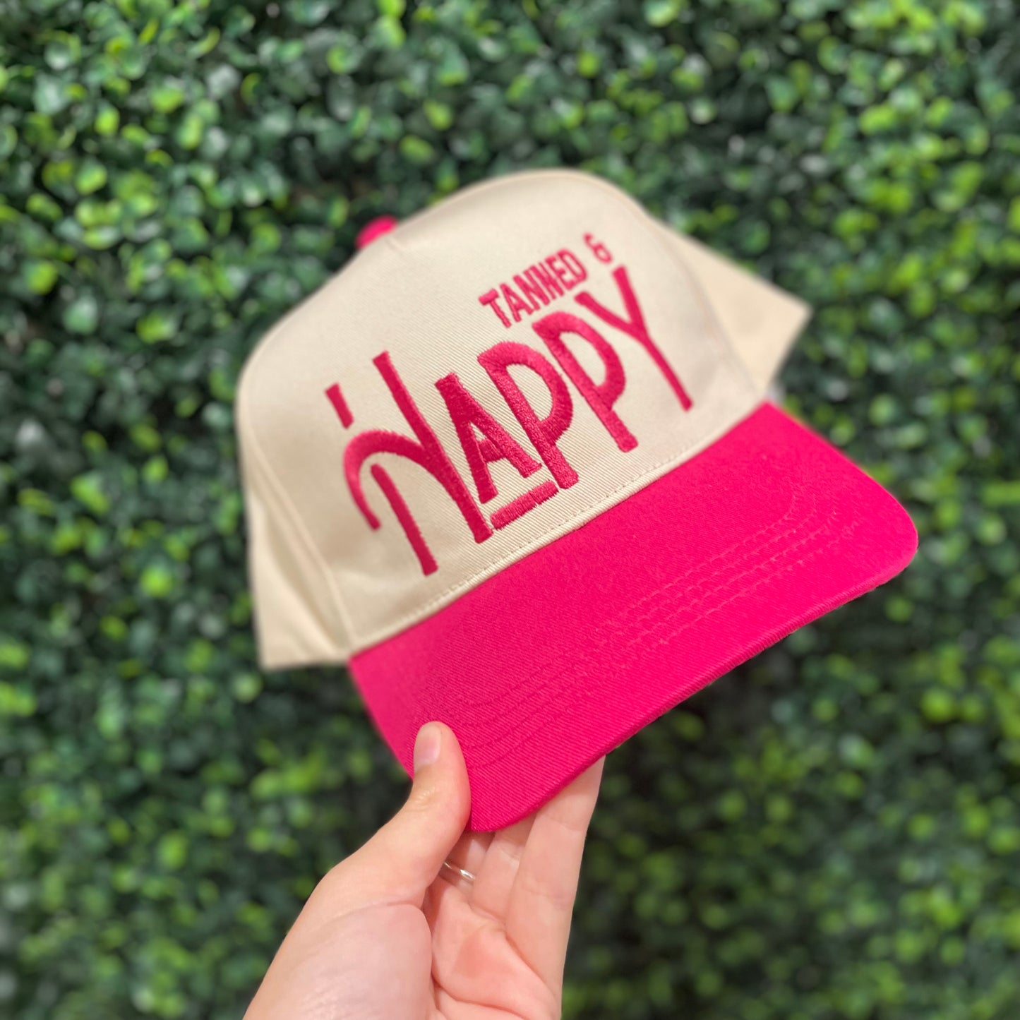 Tanned and Happy hat