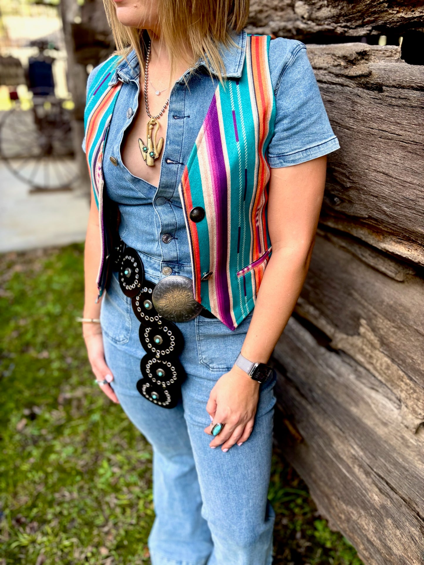 Lainey Denim Jumpsuit
