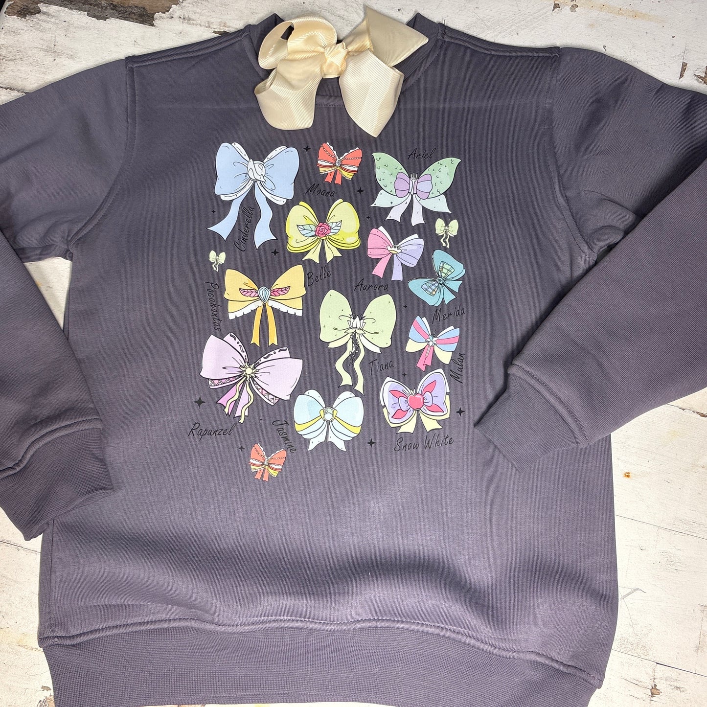 Princess Bow Crewneck