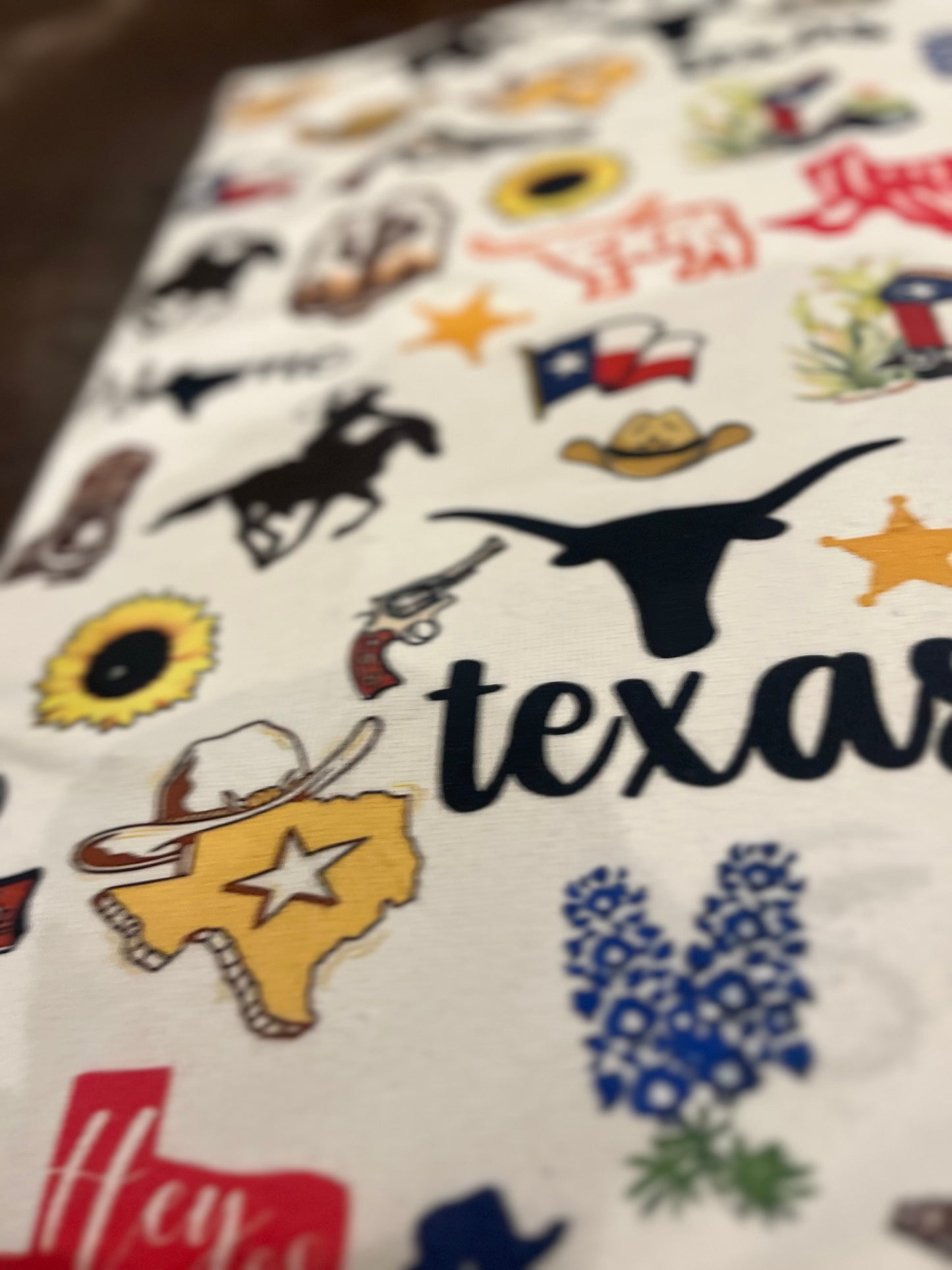 Texas Themed Towel