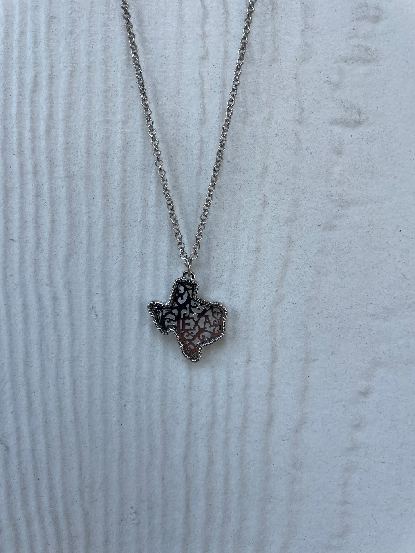 Texas Scroll Necklace