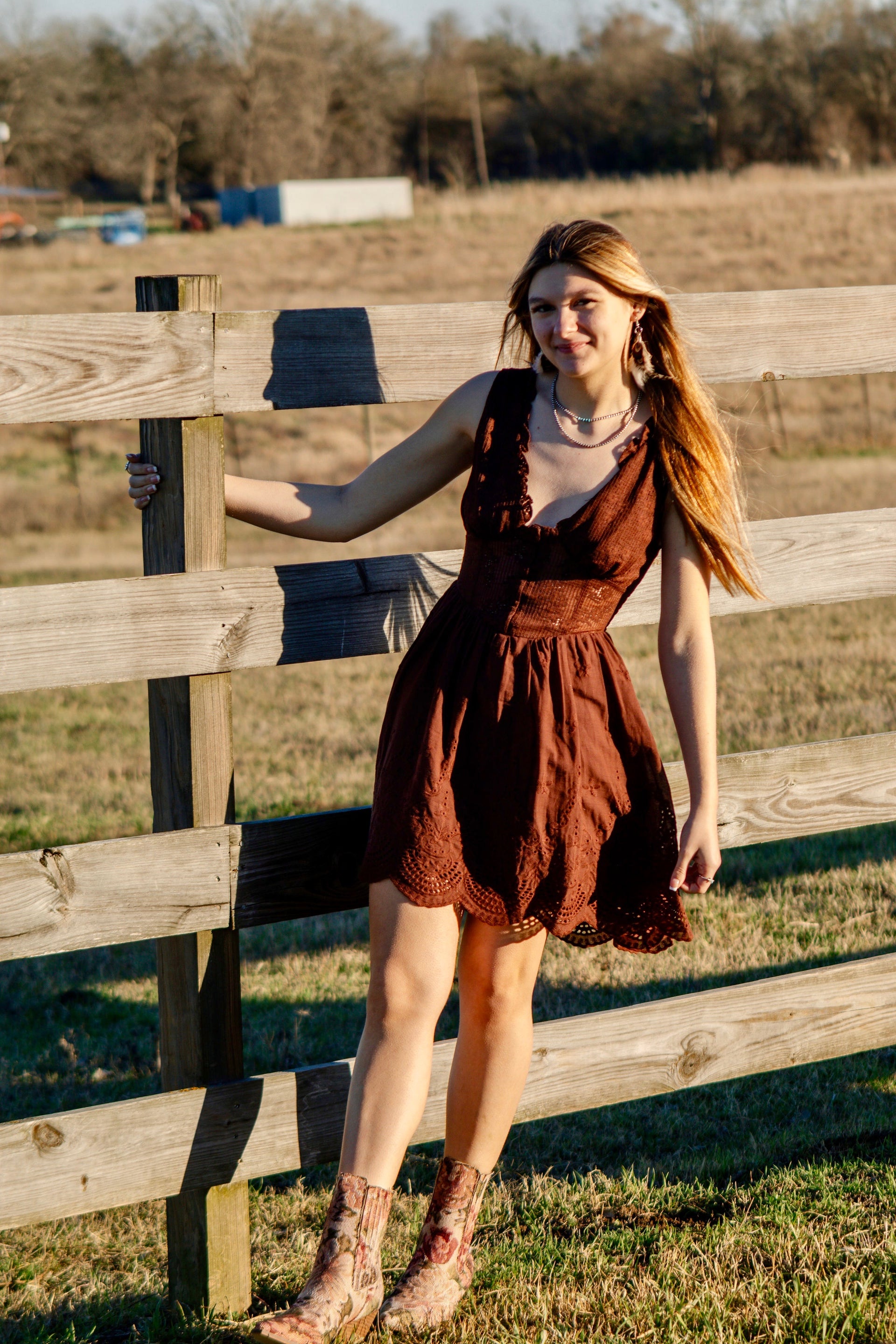 Brown Corset Mini Dress – Laramieandco