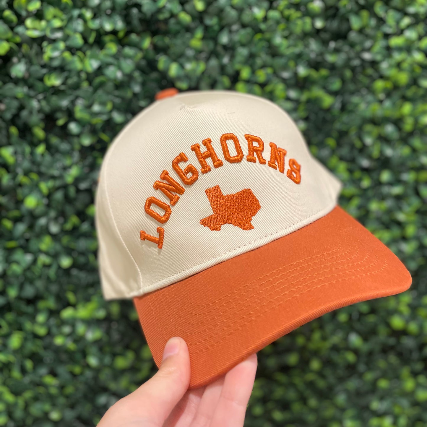 Burnt Orange hat- Structured Hat