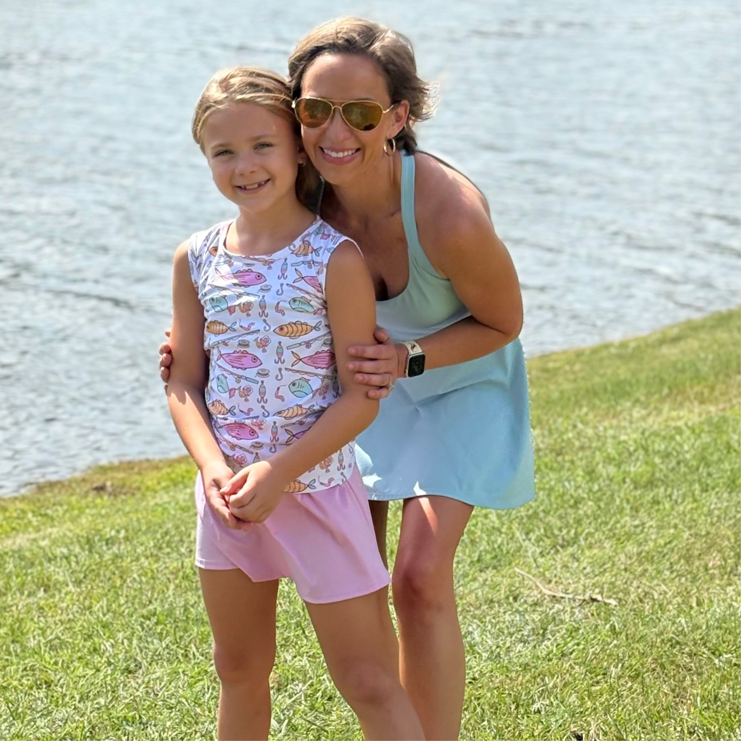 Fishing Pole Skort Set