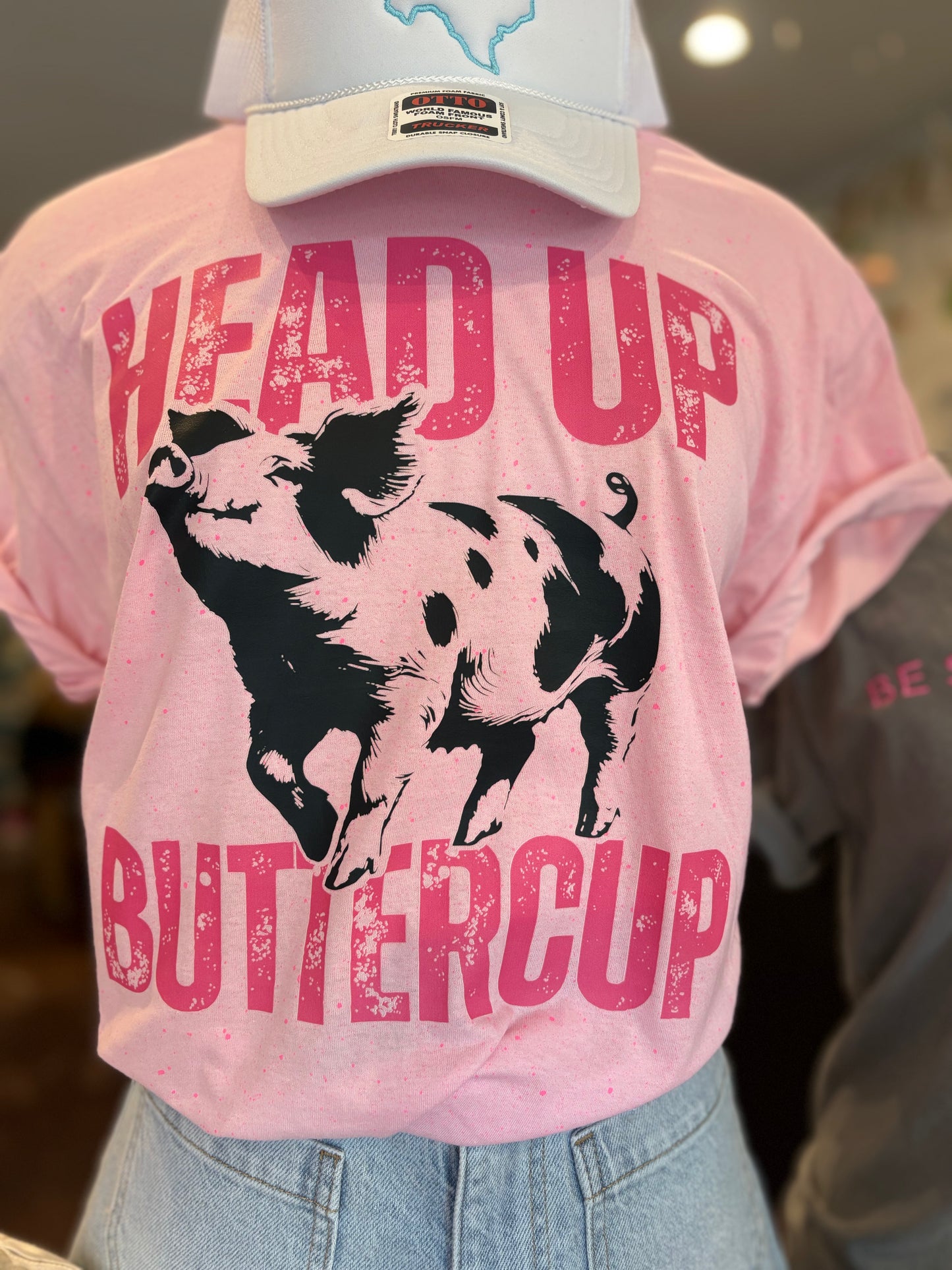 Head Up Buttercup Tee