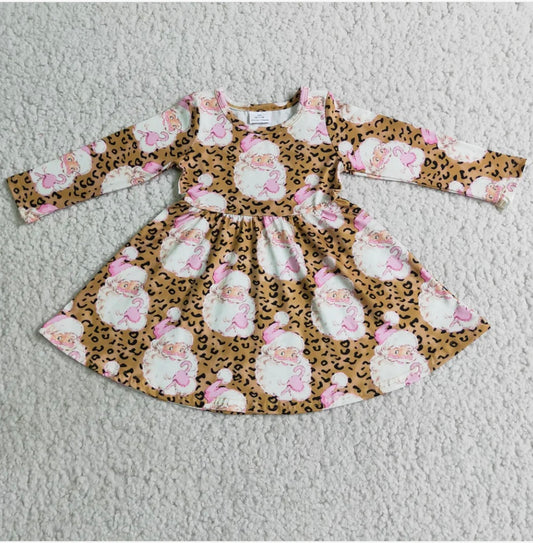 Leopard Santa Dress