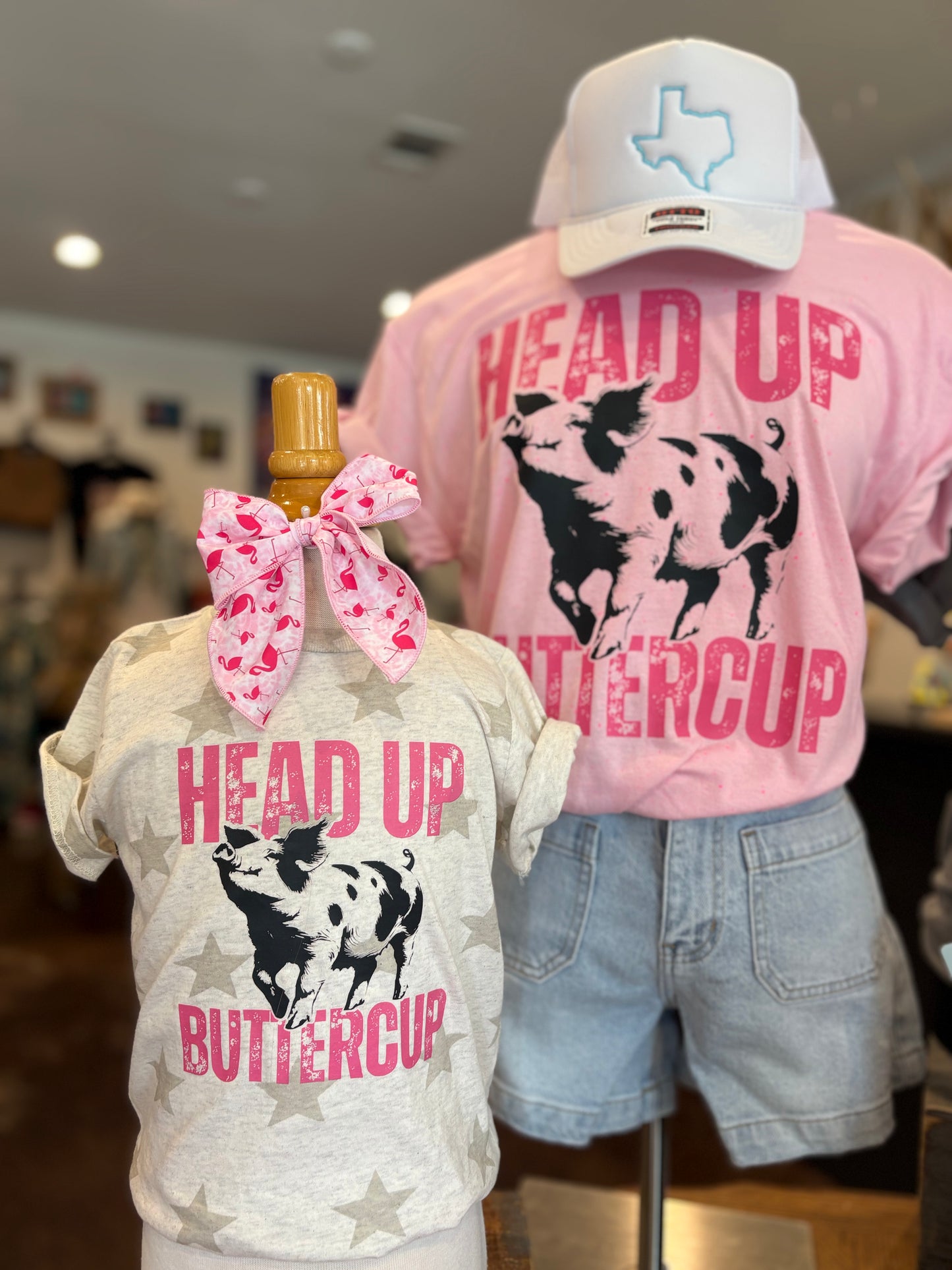 Head Up Buttercup Tee