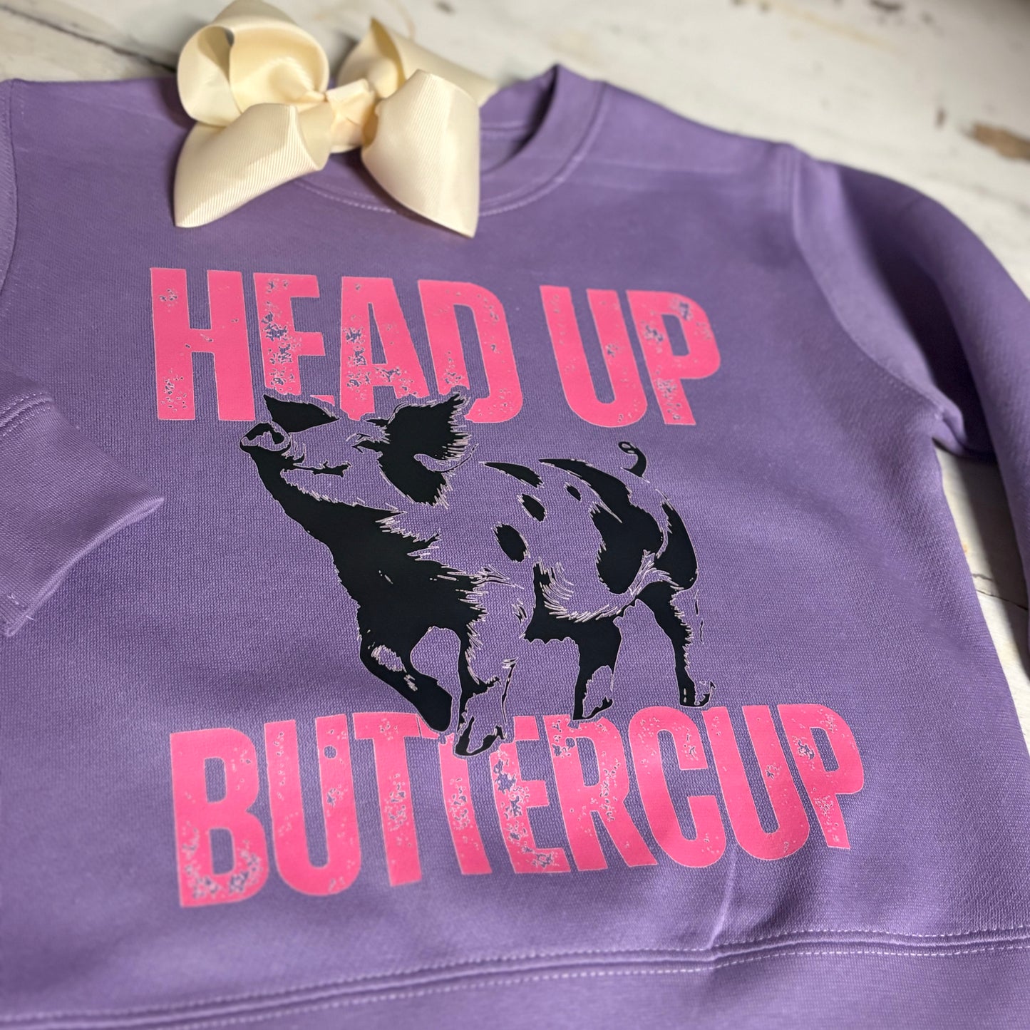 Children’s Head Up Buttercup Crewneck
