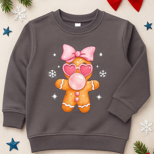 Gingerbread Bubble Crewneck