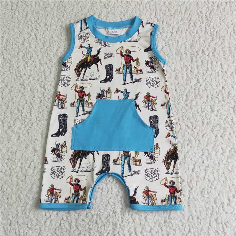 Cowboy Roundup Romper ￼