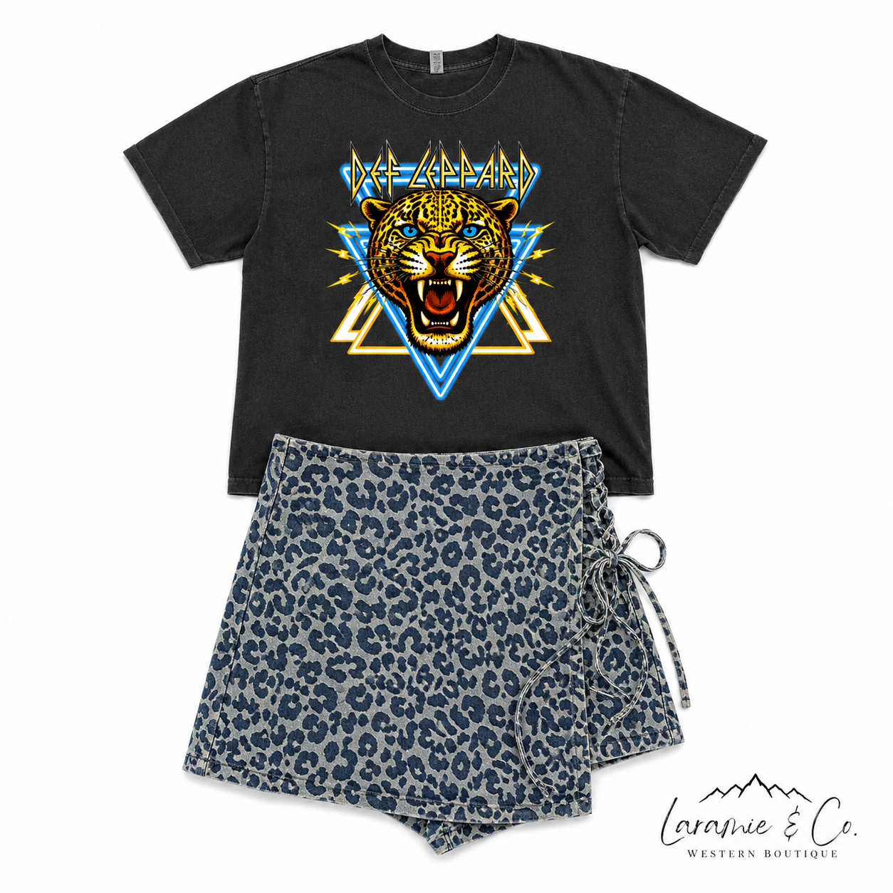 Leopard Band Tee