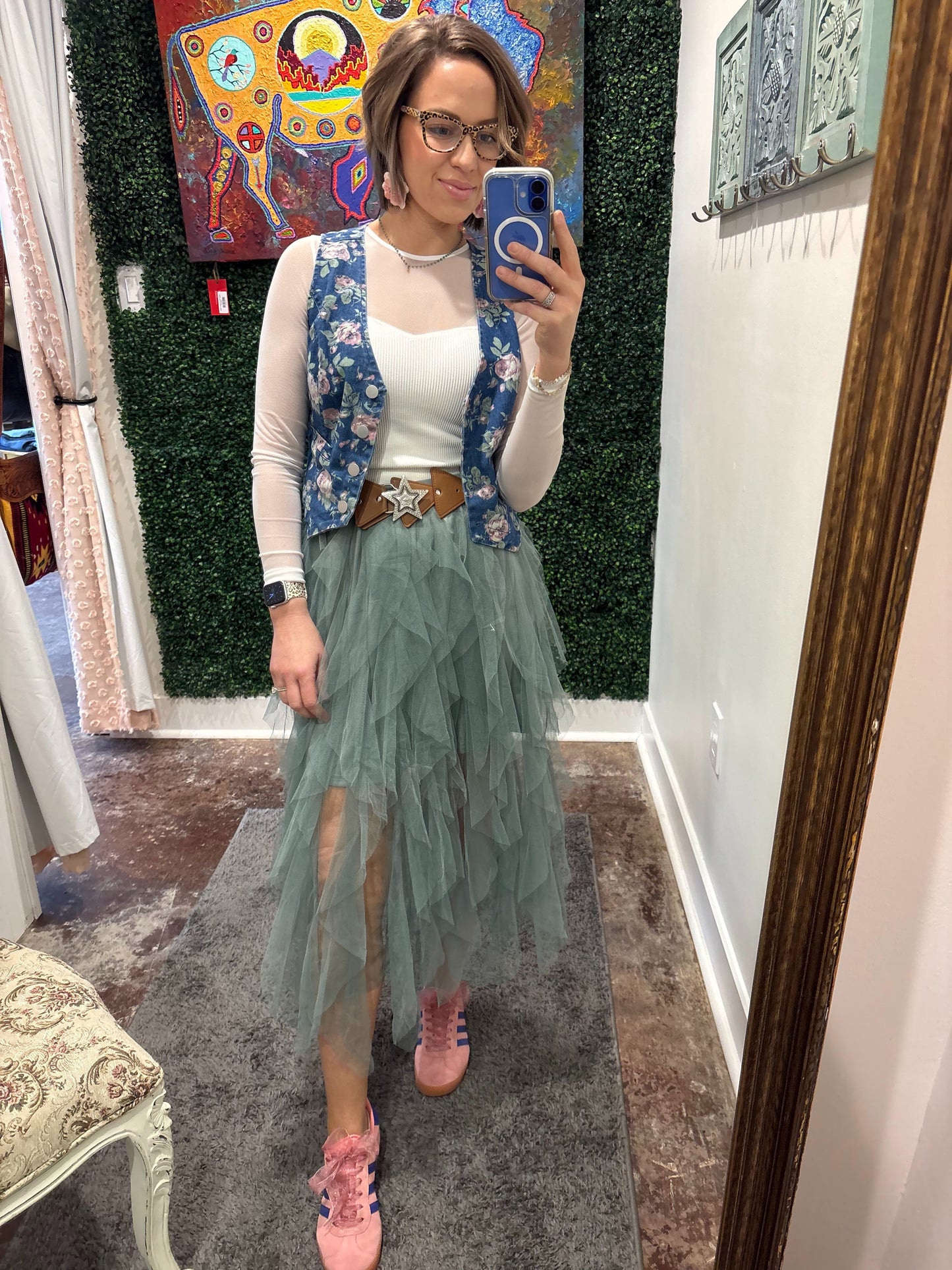 Tulle Waterfall Skirt
