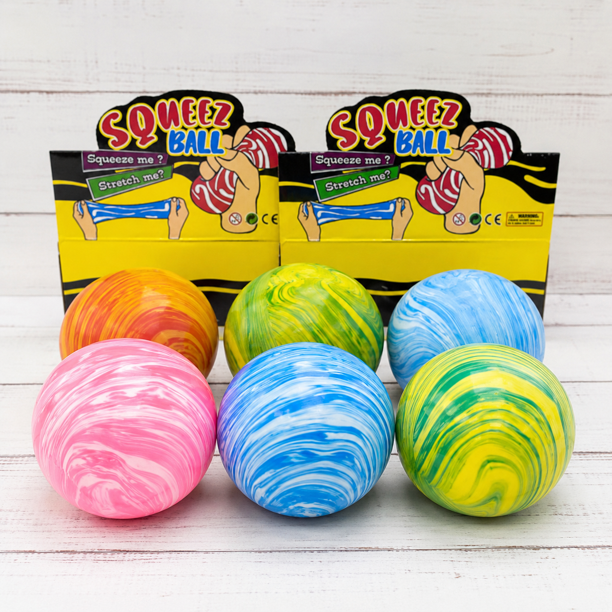 Marbled Round Squishy