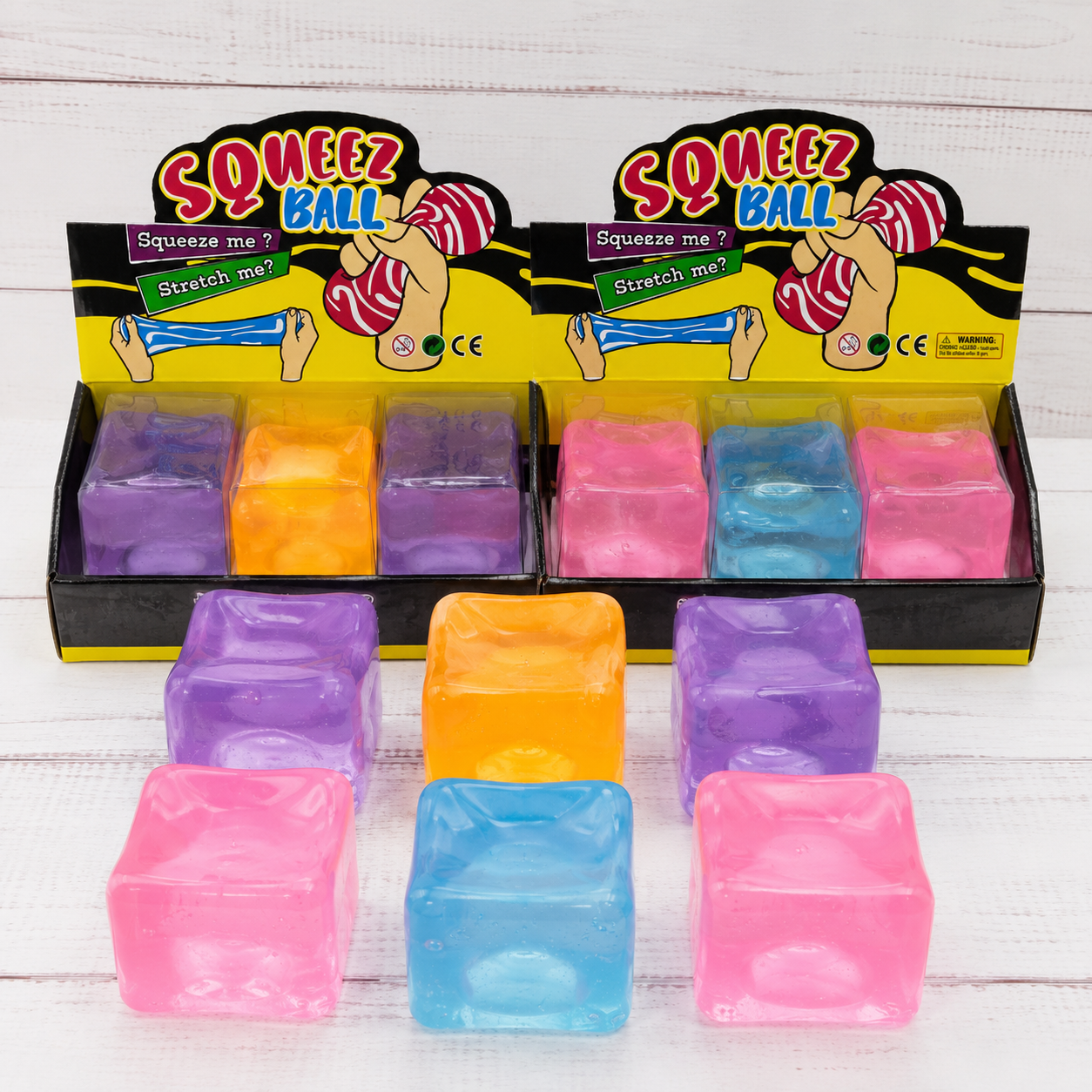 Ice Cube Squishy Toy