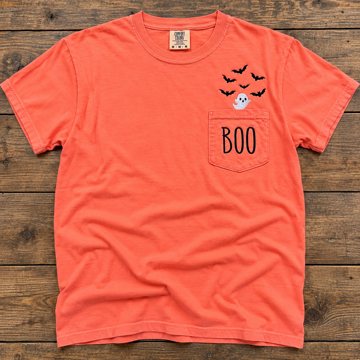 Ghost Boo Pocket Shirt