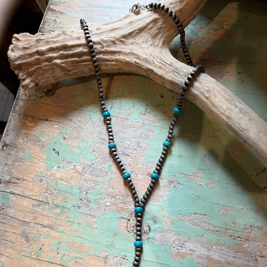 Navajo Y-Shaped Necklace