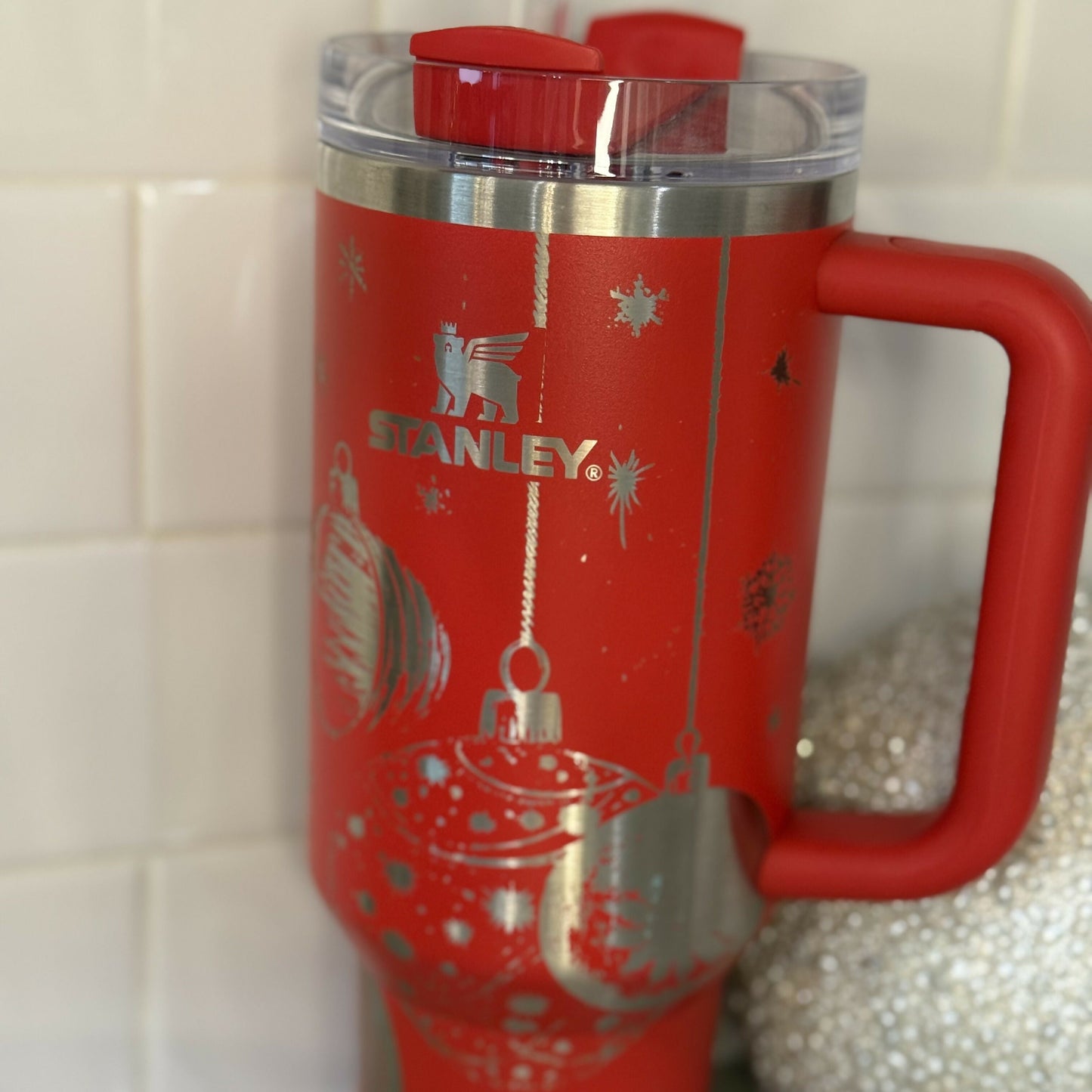 Christmas Engraved 40oz Stanley