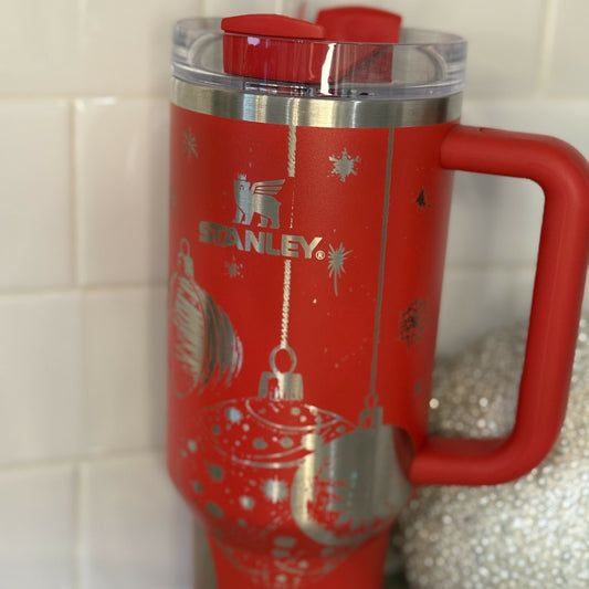 Christmas Engraved 40oz Stanley
