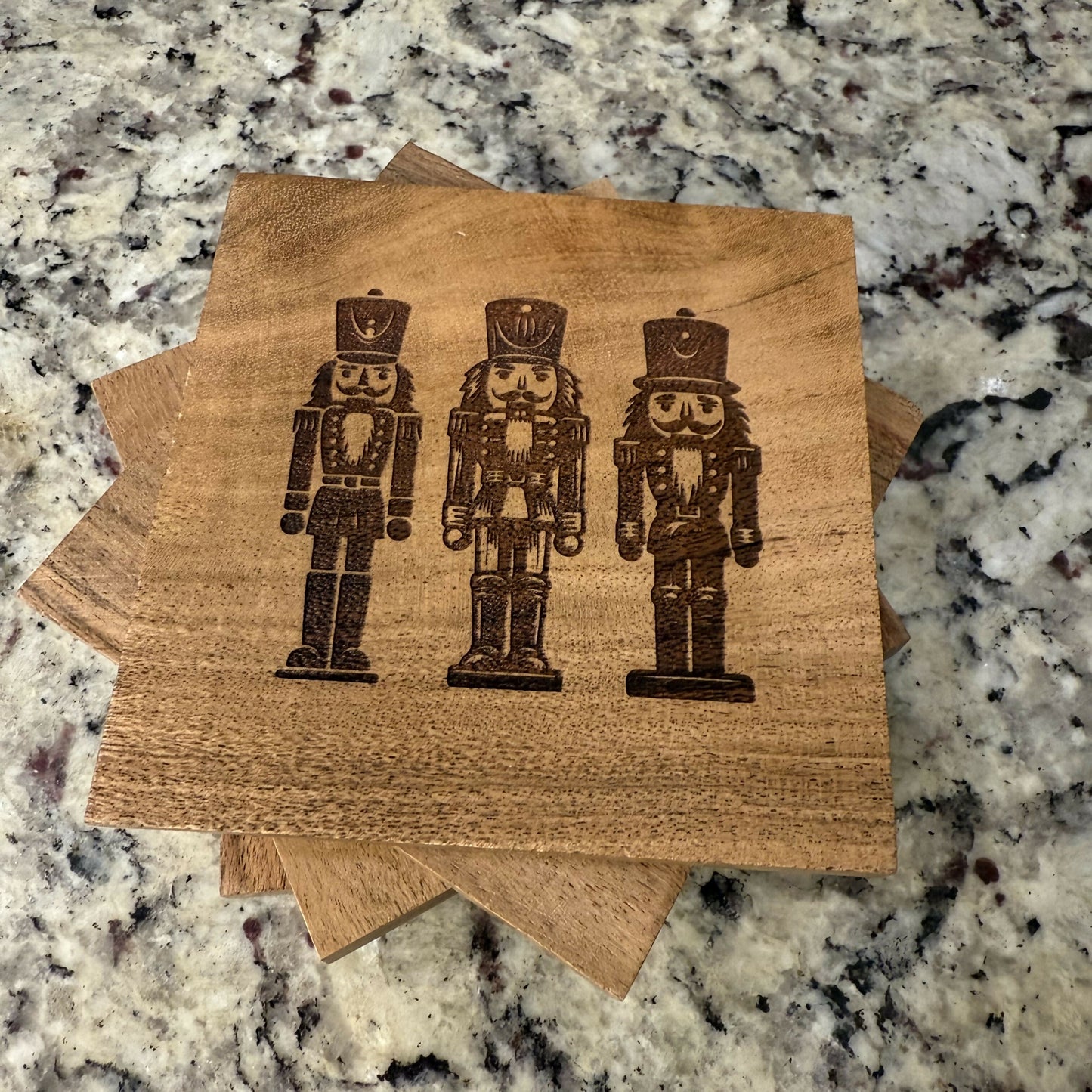 Nutcracker Coaster Set