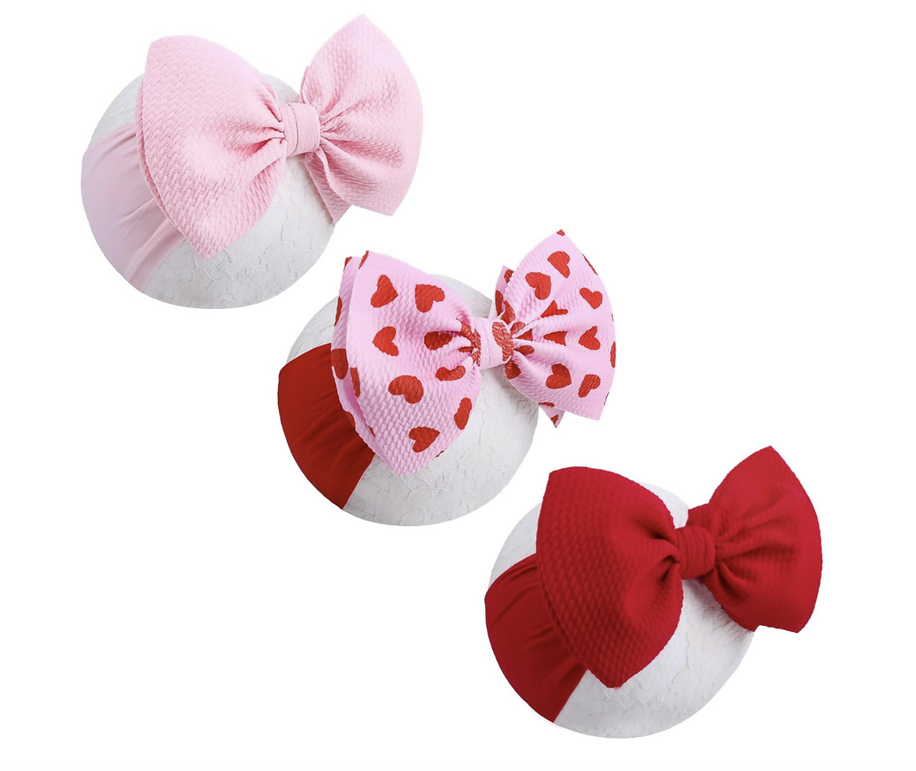 6'' Valentines Baby Headband