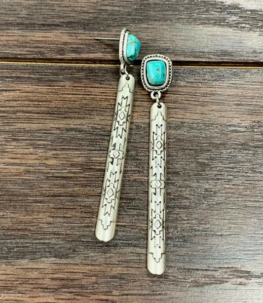 Boho Aztec Earrings
