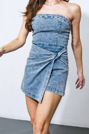 Matilda Lea Acid Skort Romper