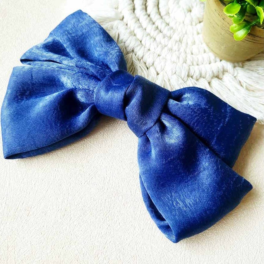 Vibrant Satin Hair Bow