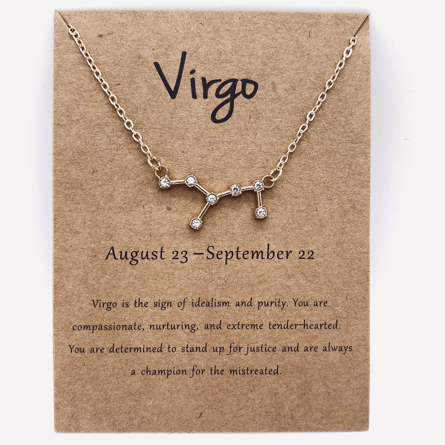 Constellation Necklace w/Rhinestones