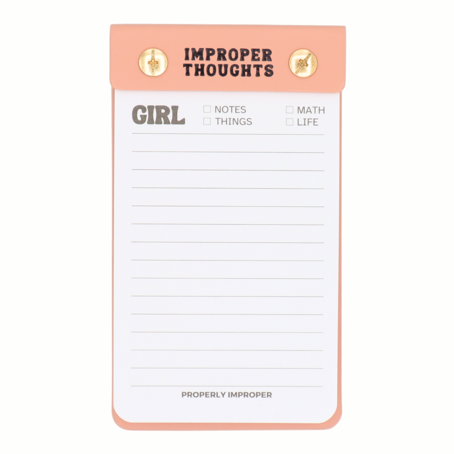 Notepad- Girl Notes