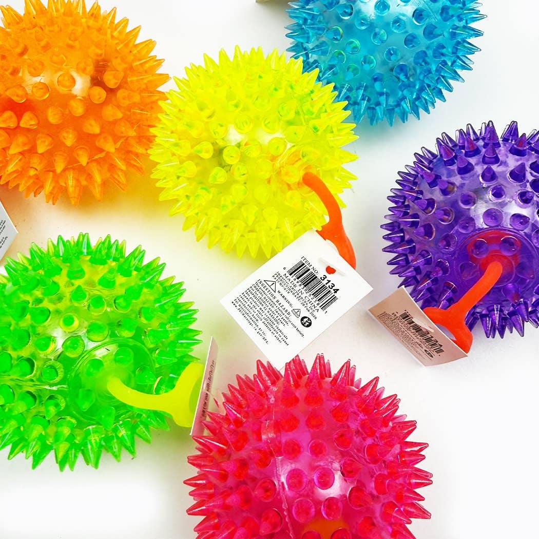 Light Up Spike YoYo Bouncy Ball