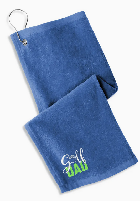 golf dad towel