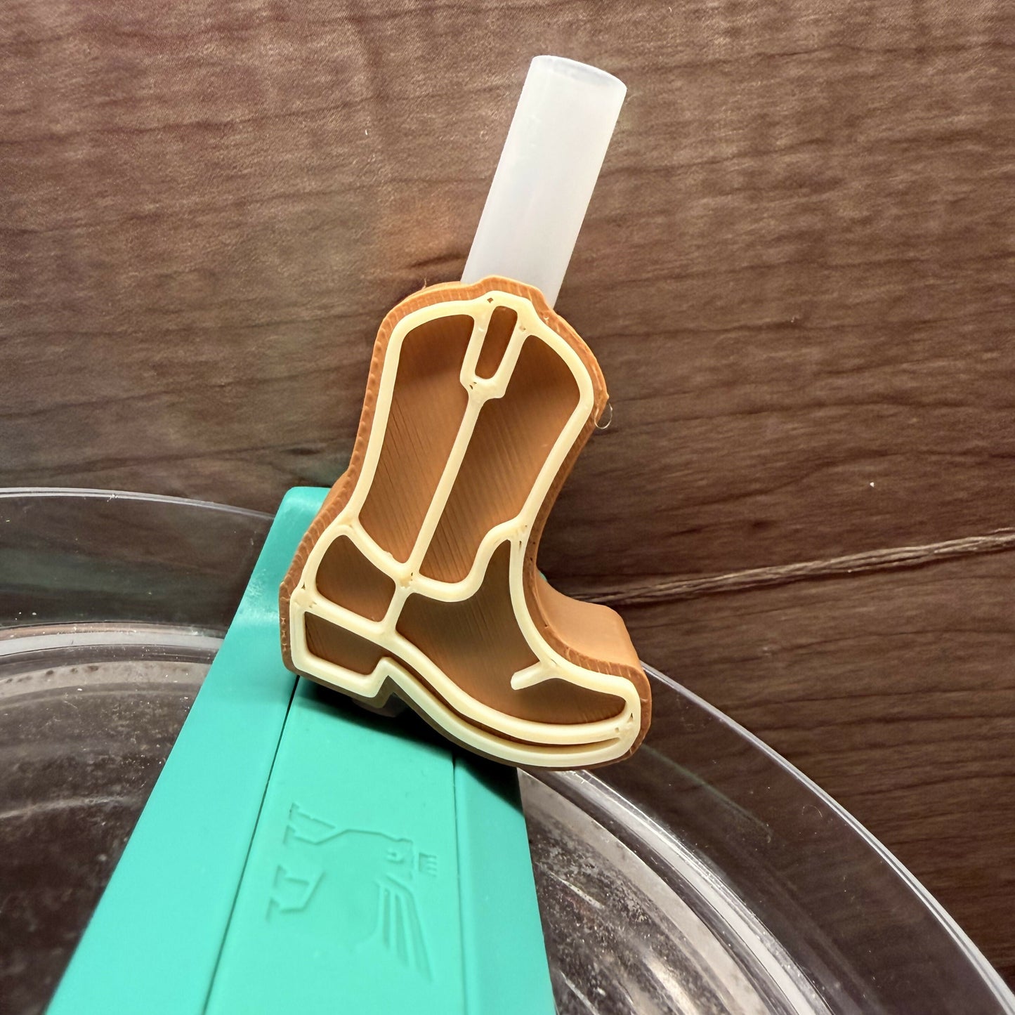 Cowboy Boot Straw Topper