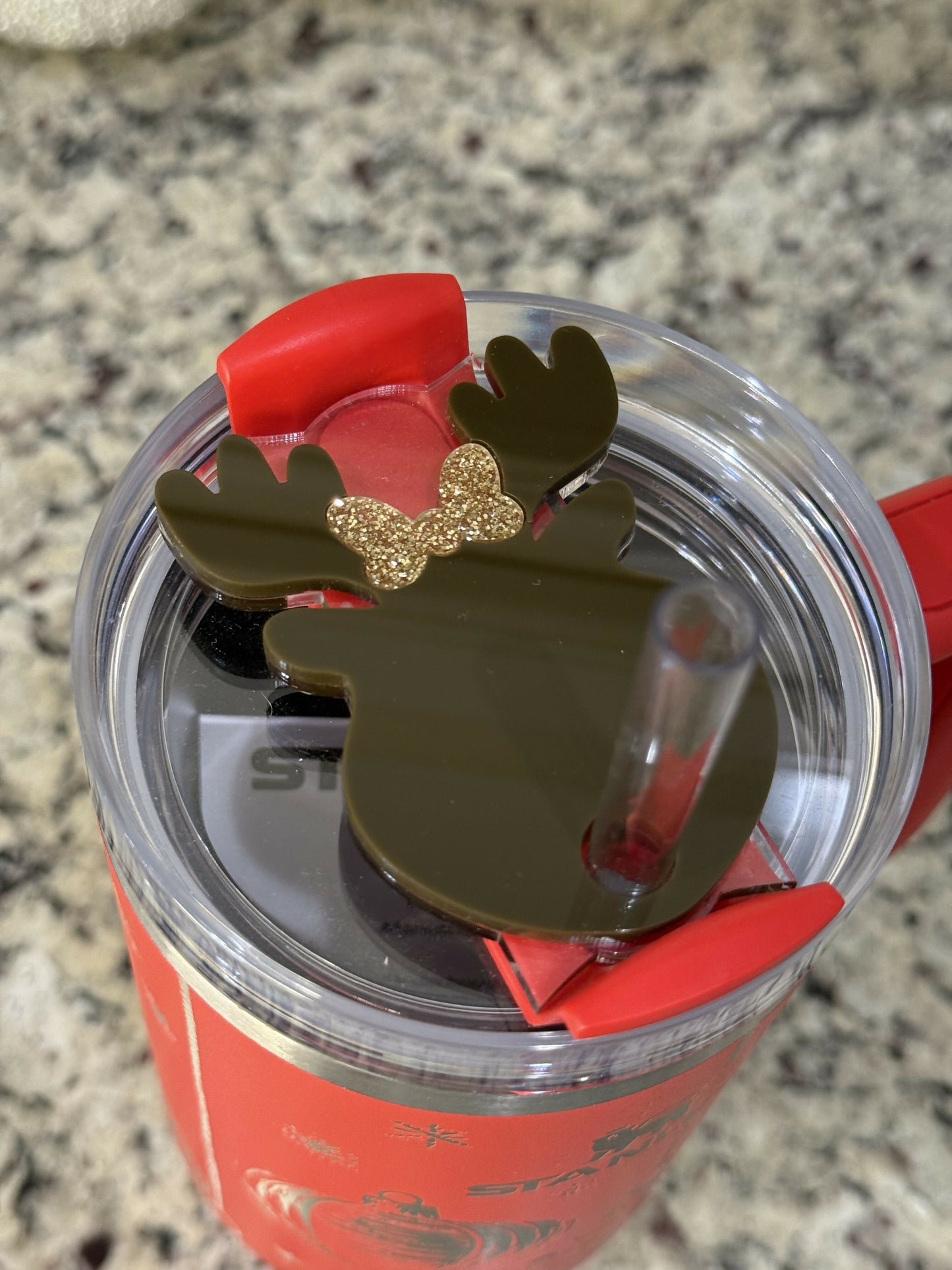 Reindeer Tumbler Topper