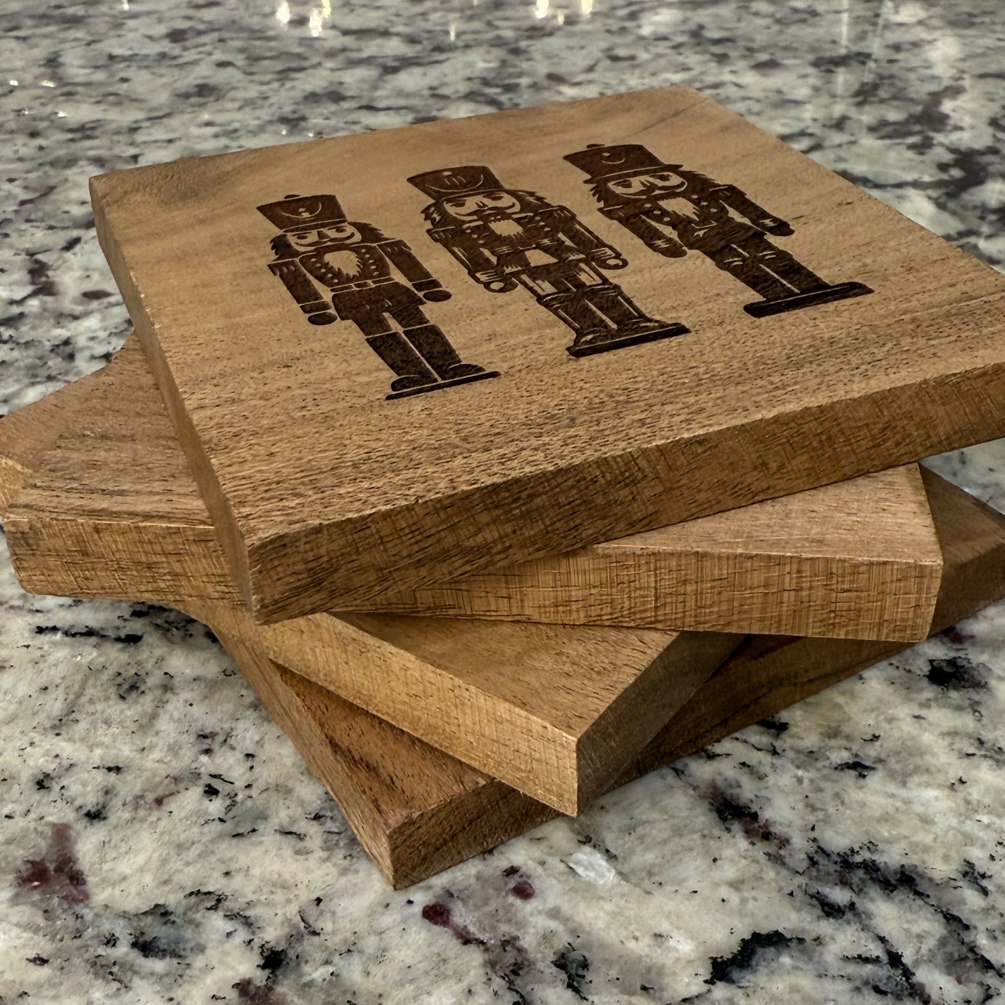 Nutcracker Coaster Set